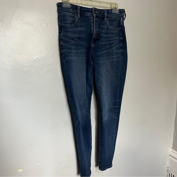 American Eagle Outfitters Navy Skinny Jeans - Picture 2 of 12